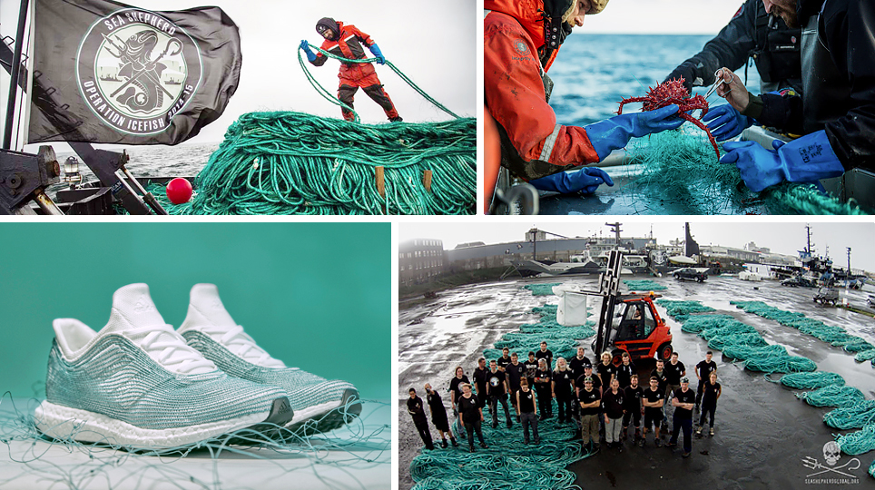 ocean plastic shoes